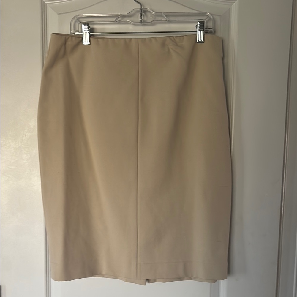 Vince Tan Pencil Skirt Knee-Length Work